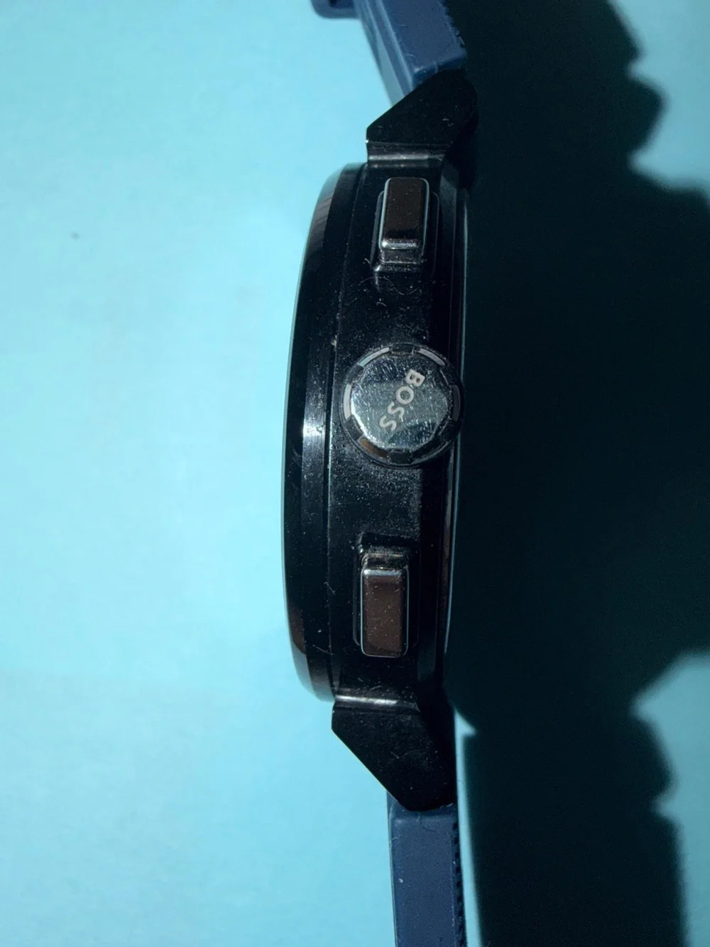 BOSS Blue Dial Men's Chronograph Watch